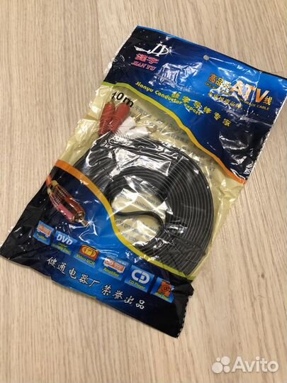 Межблочный кабель акустический тюльпан 2rca-2rca