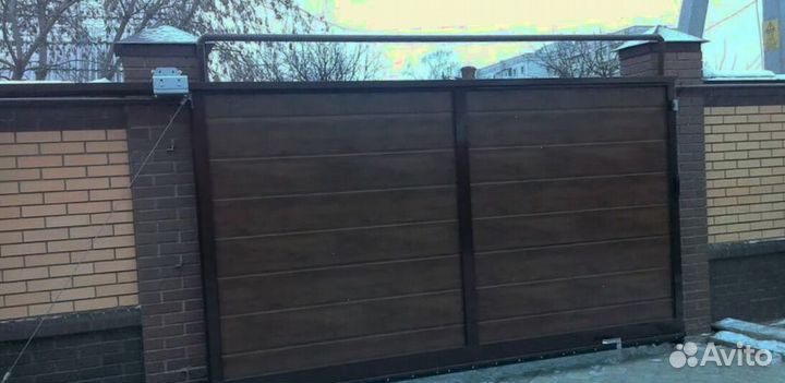 Откатные ворота заказать
