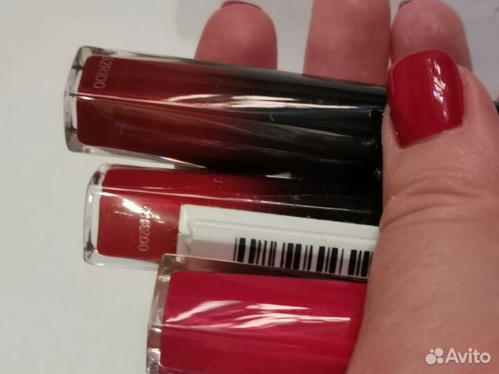 Жидкие помады lancome