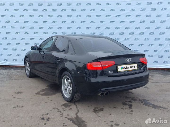 Audi A4 1.8 CVT, 2014, 130 000 км