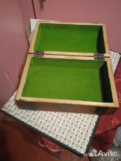 Деревянная шкатулка для украшений