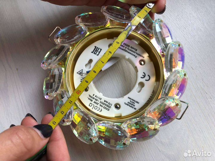 Светодиодный светильник встраиваемый GX53