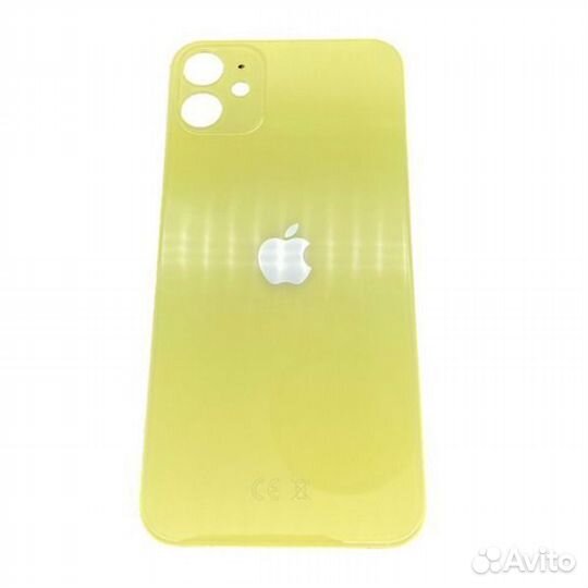 Задняя крышка iPhone 11 (Оригинал c увел. вырезом)