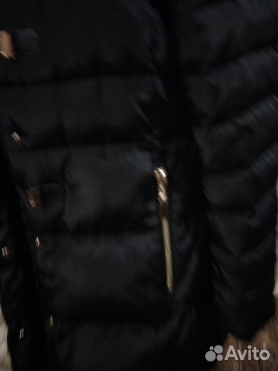 Пуховик зимний женский 46 удлиненный