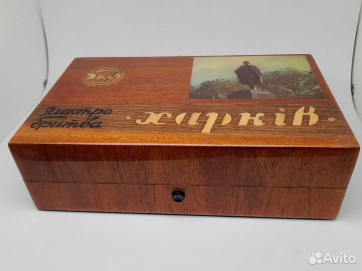 Коробка лакированная от бритвы Харьков.#1