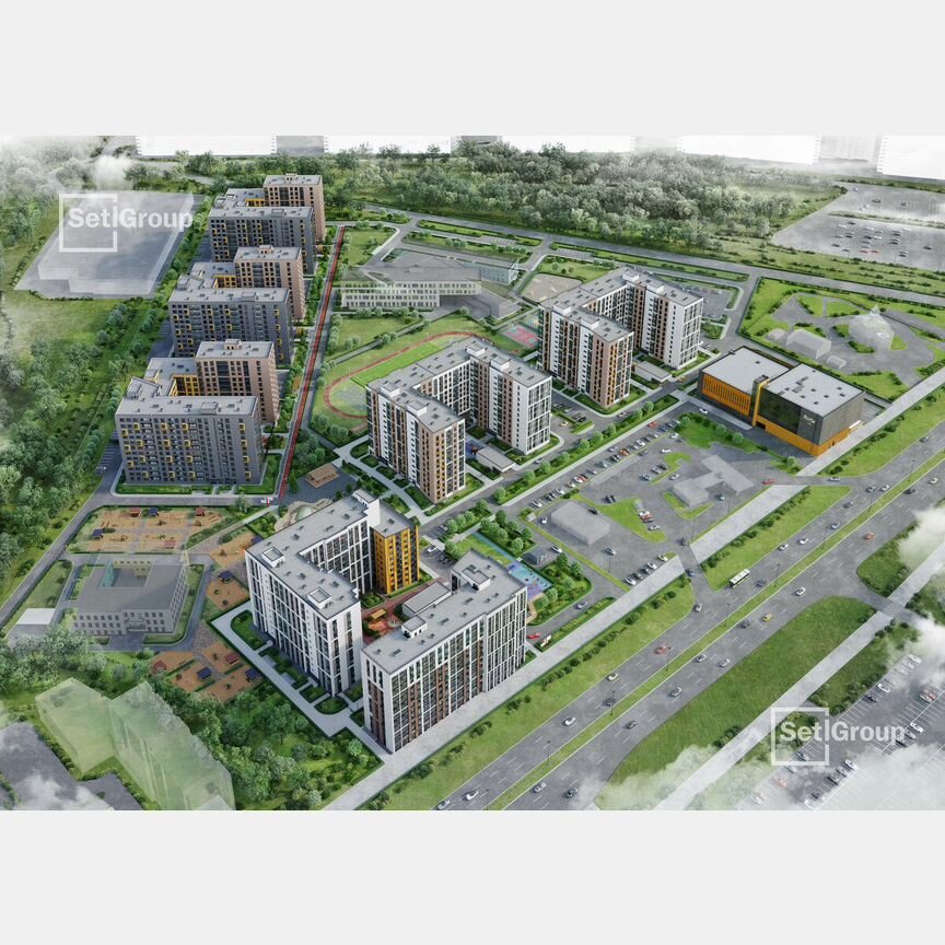 Квартира-студия, 27,9 м², 2/12 эт.