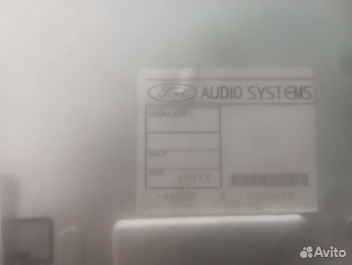 Радиоприемник ford