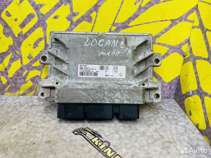 Эбу Блок управления двигателем Рено Логан 2 МКПП