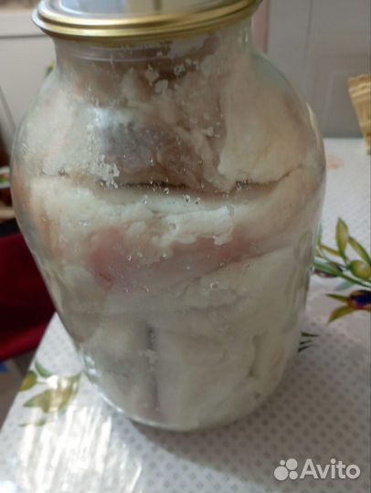 Сало домашнее свинное