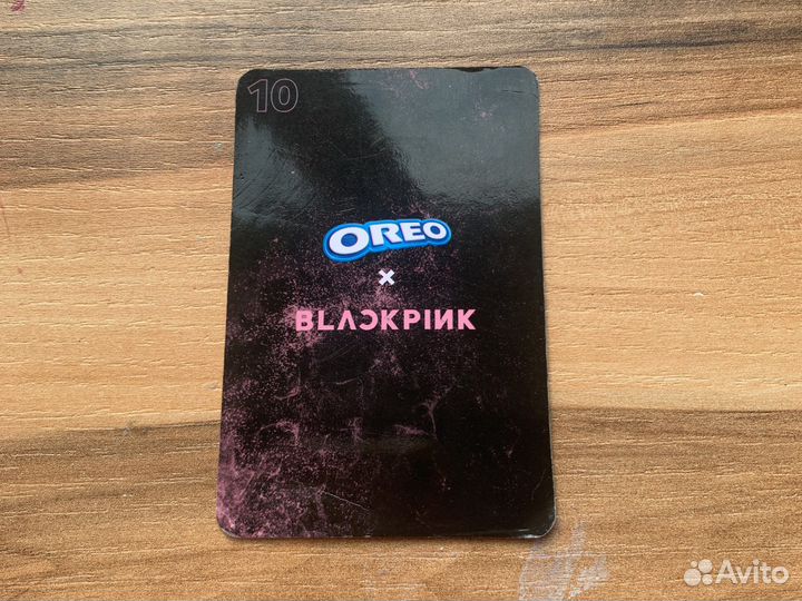 Карта blackpink официальнная