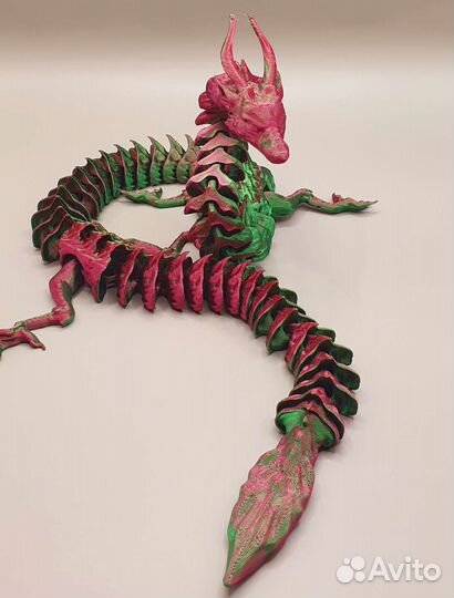 Дракон аниме подвижный игрушка