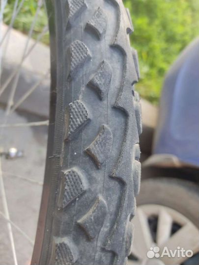 Колесо переднее в сборе на мтб, 26 дюймов