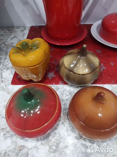 Горшочки для запекания в форме овощей