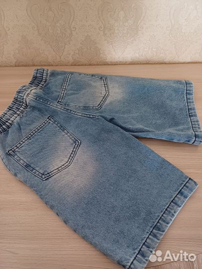 Шорты джинсовые