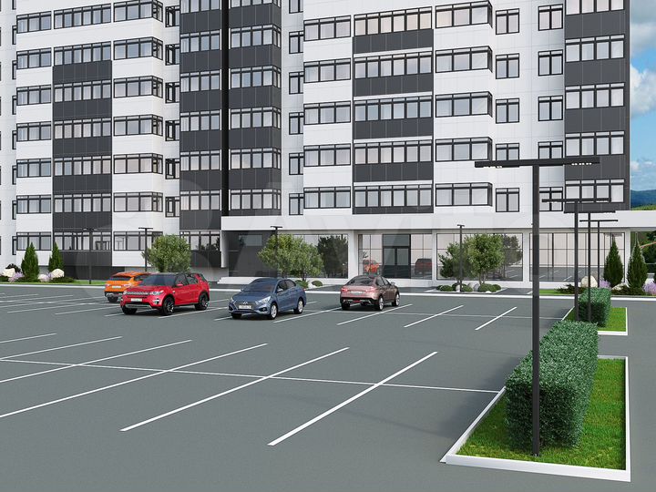 1-к. квартира, 36,8 м², 3/9 эт.