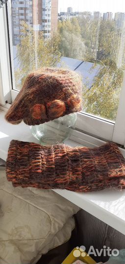 Шапки женские зима б/у и новые