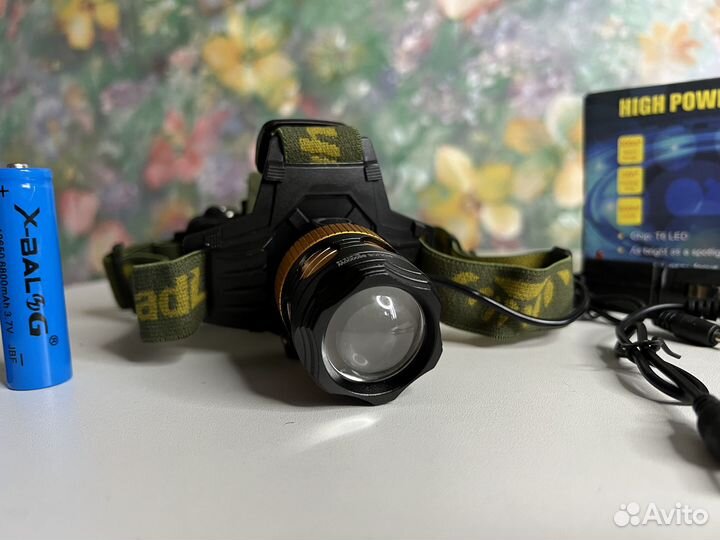 Мощный налобный фонарь арт. 265