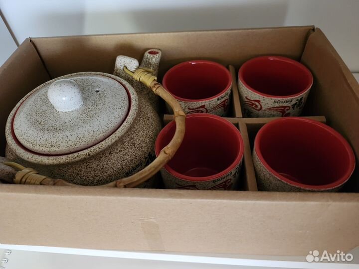 Набор для чая из пяти предметов