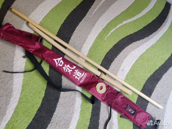 Набор для занятий по айкидо (дзе и бокен)