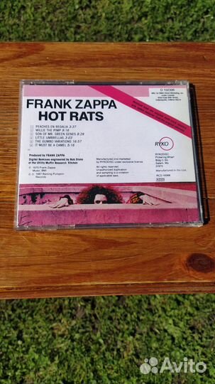 Компакт-диск Frank Zappa - Hot Rats (Фрэнк Заппа)