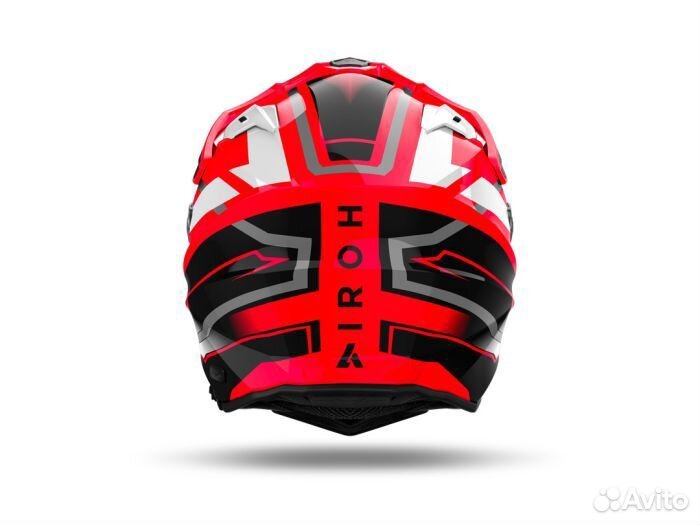 Мотошлем Airoh Commander 2 Mavick, Red Gloss M