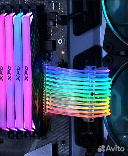 Кабели для моддинга пк с argb подсветкой