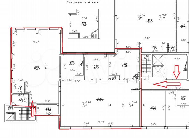 Производство, склад 550 м² отопление, кВт