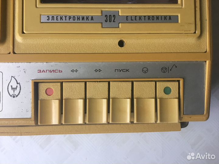 Кассетный магнитофон электроника 302