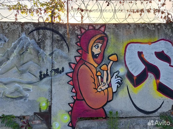 Граффити оформление