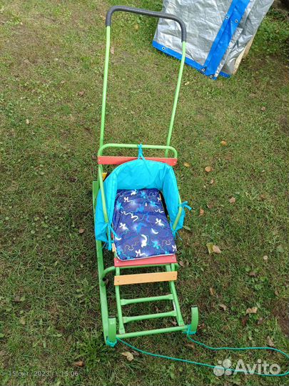 Детские зимние санки