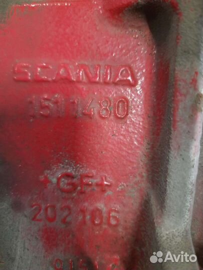Кронштейн буксировочный Scania 4,5 серия