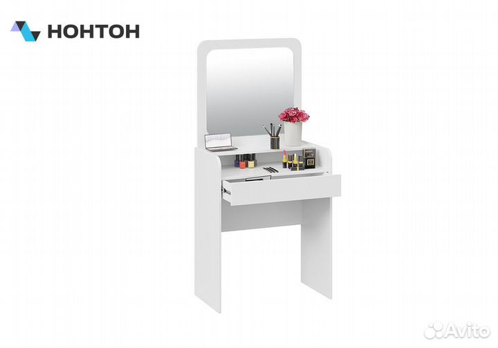 Стол туалетный Эмма белый ясень