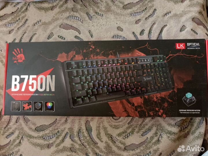 Клавиатура Bloody B750N destiny