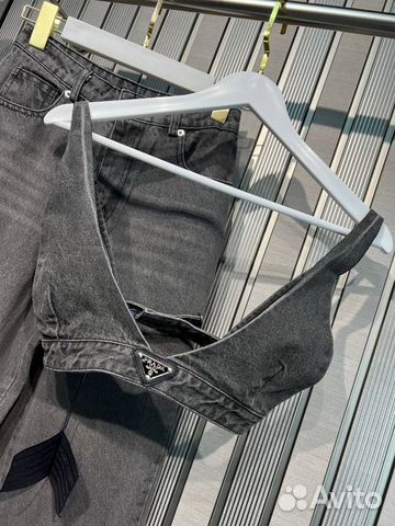 Prada джинсы+топ комплект объявление продам