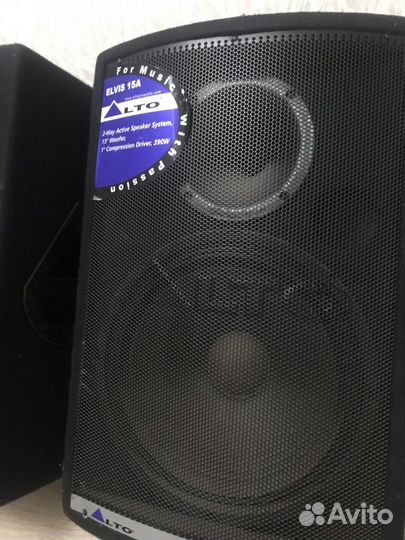 Концертный комплект alto elvis активный за пару