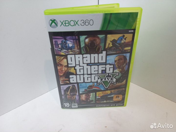 Игровые диски. xbox 360 Grand Theft Auto 5