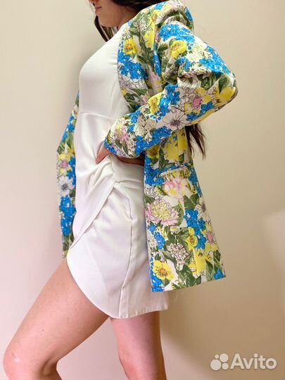 Удлиненный пиджак L