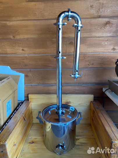 Самогонный аппарат с бражной колонной 2дюйма