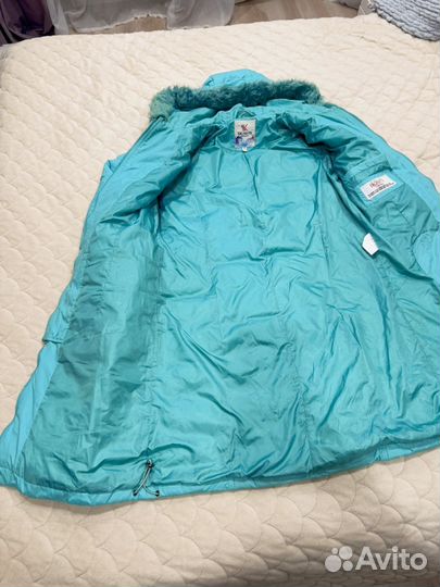 Пуховик женский длинный 44 46