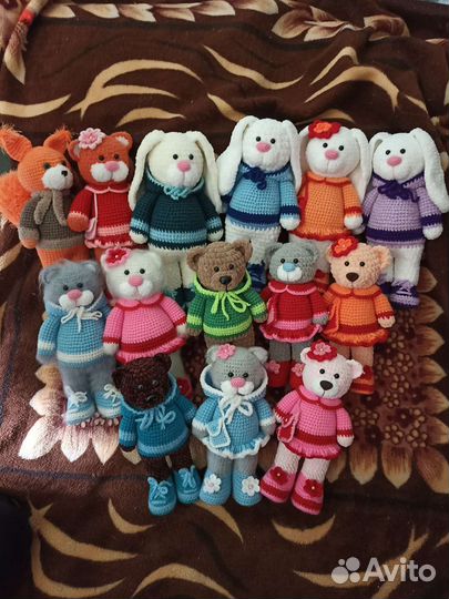 Игрушки вязаные