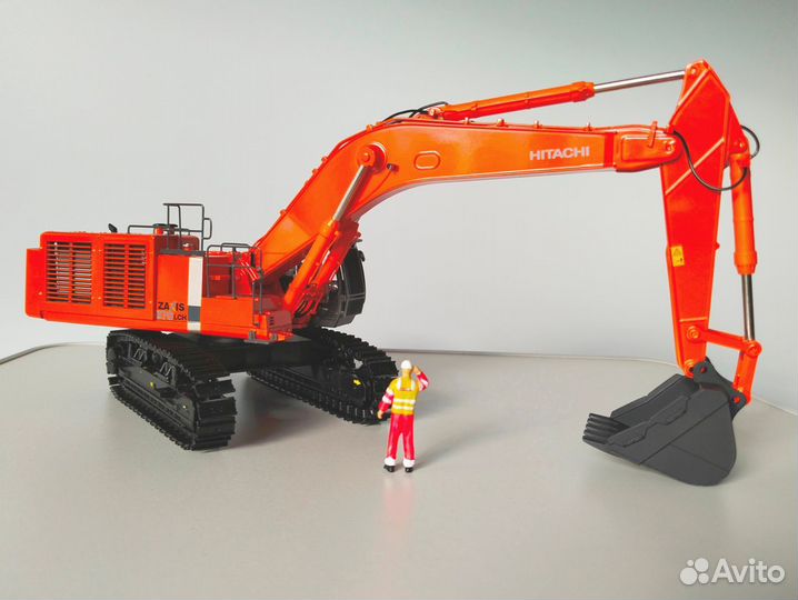 1/50 экскаватор 3в1 Hitachi ZX 870 разрушитель WSI