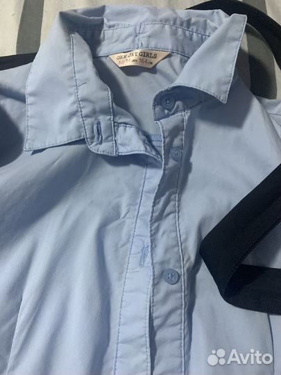 Рубашка школьная 152