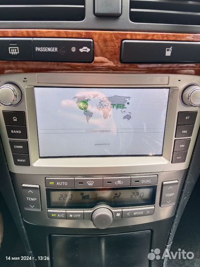 Магнитола 2 din android 7 дюймов Тойота Авенсис 2