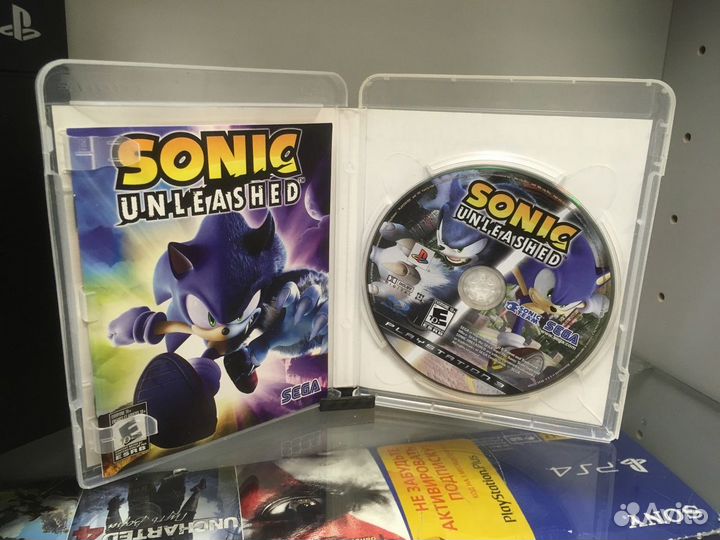 PS3 Sonic Unleashed 2008 ENG blus30244, б/у арт 67
