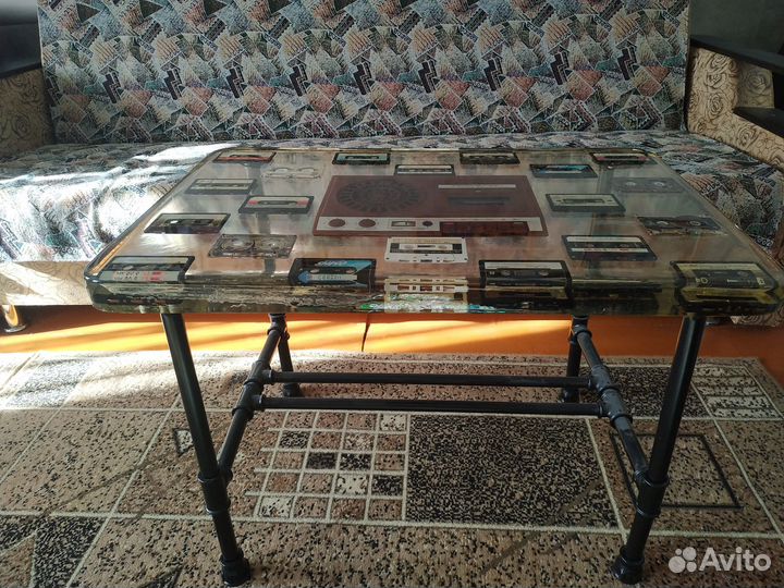 Столешница ручной работы из эпоксидной смолы