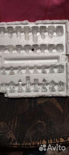 Шахматы стеклянные