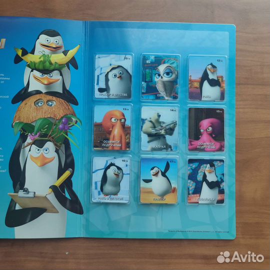 Собранный набор карточек 