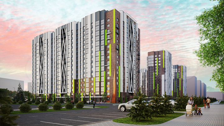 3-к. квартира, 71,9 м², 14/16 эт.