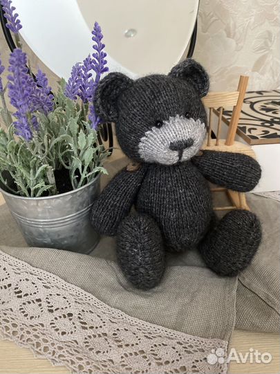 Вязаные интерьерные игрушки