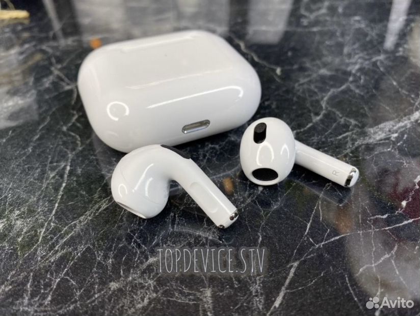 Беспроводные наушники airpods 3 "Оригинал"с гироск